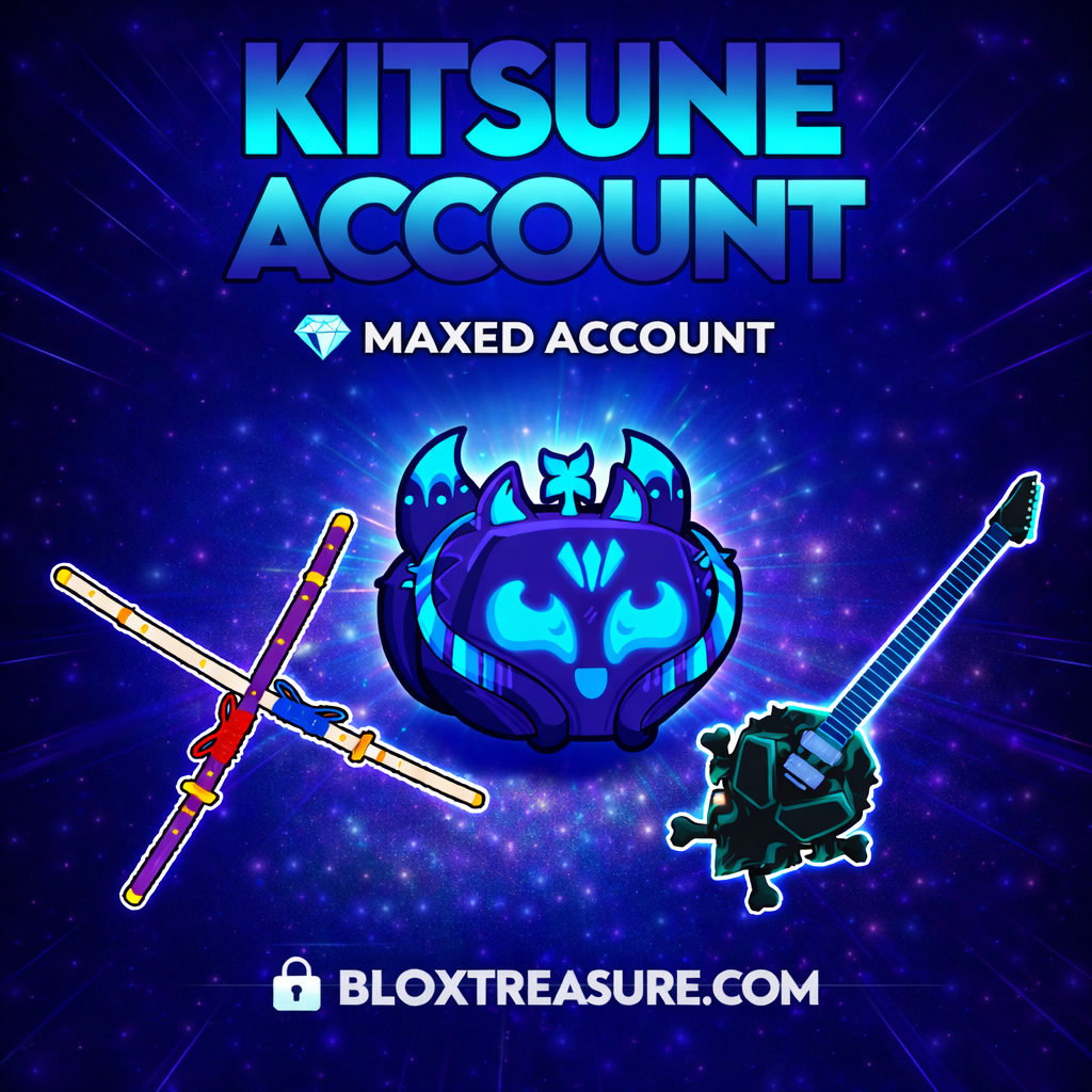 🔥 OP KITSUNE 🔥 Blox Fruits Account