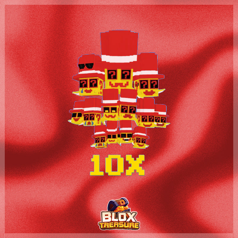 Los Lucky Block Account Pack 10x