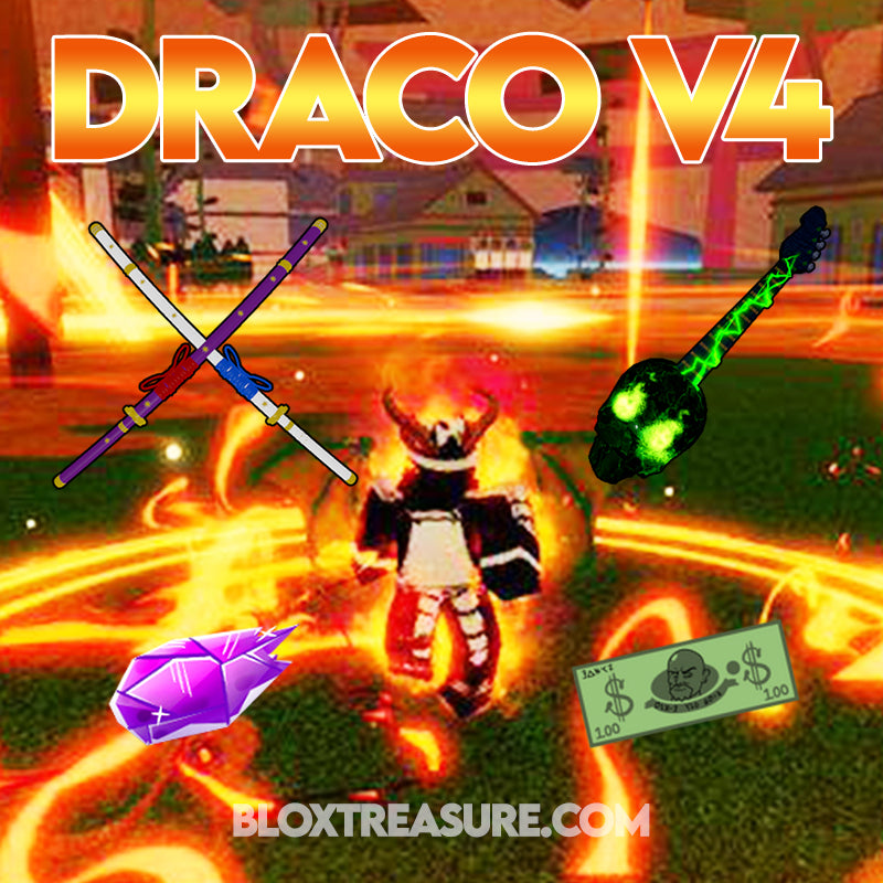 🔥 FULL Draco V4 🔥 Blox Fruits Account (Read Description)