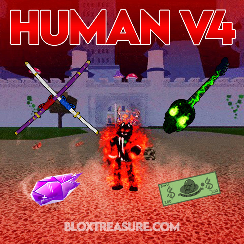 🔥 FULL Human V4 🔥 Blox Fruits Account (Read Description)