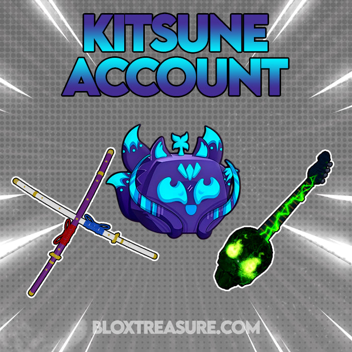 🔥 OP KITSUNE 🔥 Blox Fruits Account (Read Description)