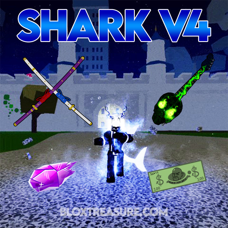 🔥 FULL Shark V4 🔥 Blox Fruits Account (Read Description)