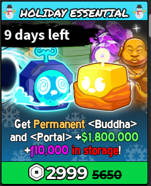 Permanent Buddha + Portal Bundle