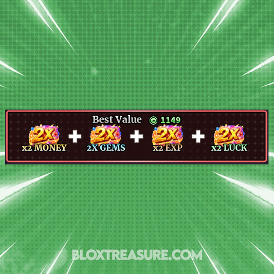 🔥 2x Money + 2x Gems + 2x EXP + 2x Luck | Sailor Piece