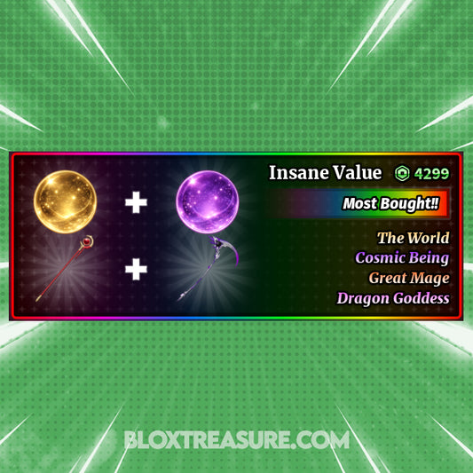 🔥 The World + Cosmic Being + Great Mage + Dragon Goddess | Sailor Piece