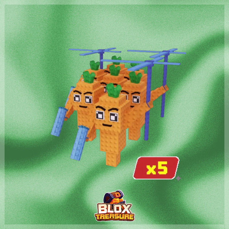5x Mr Carrot Bundle