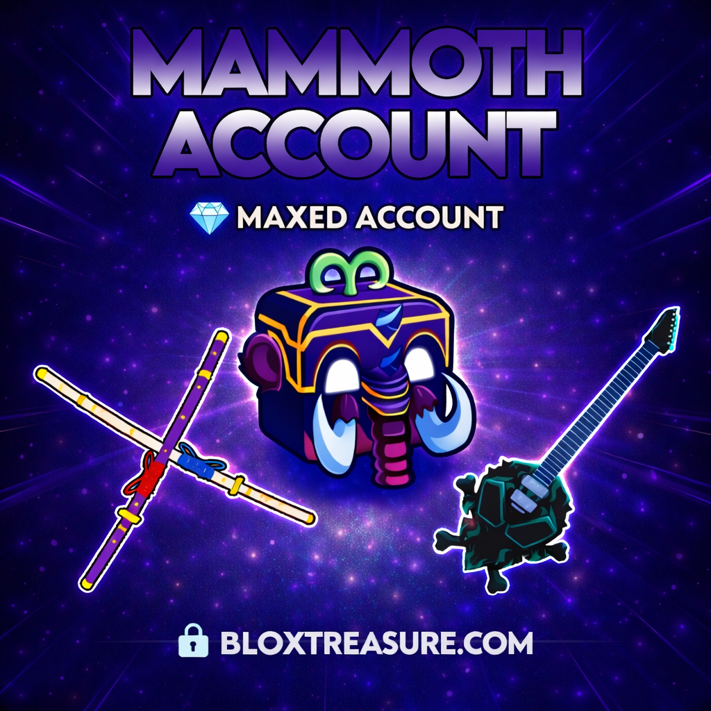 🔥 OP MAMMOTH 🔥 Blox Fruits Account
