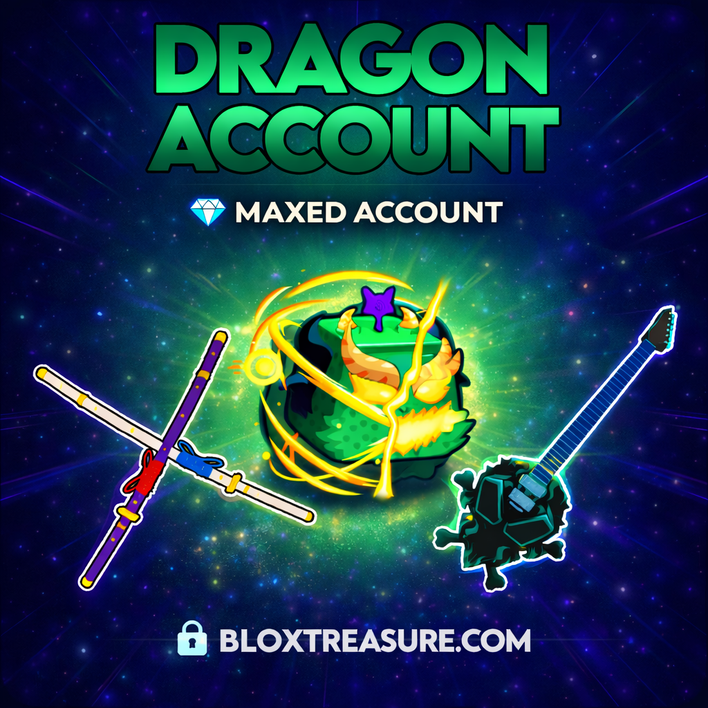 🔥 OP DRAGON 🔥 Blox Fruits Account