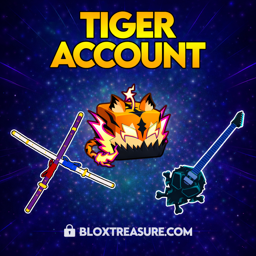 🔥 OP TIGER 🔥 Blox Fruits Account