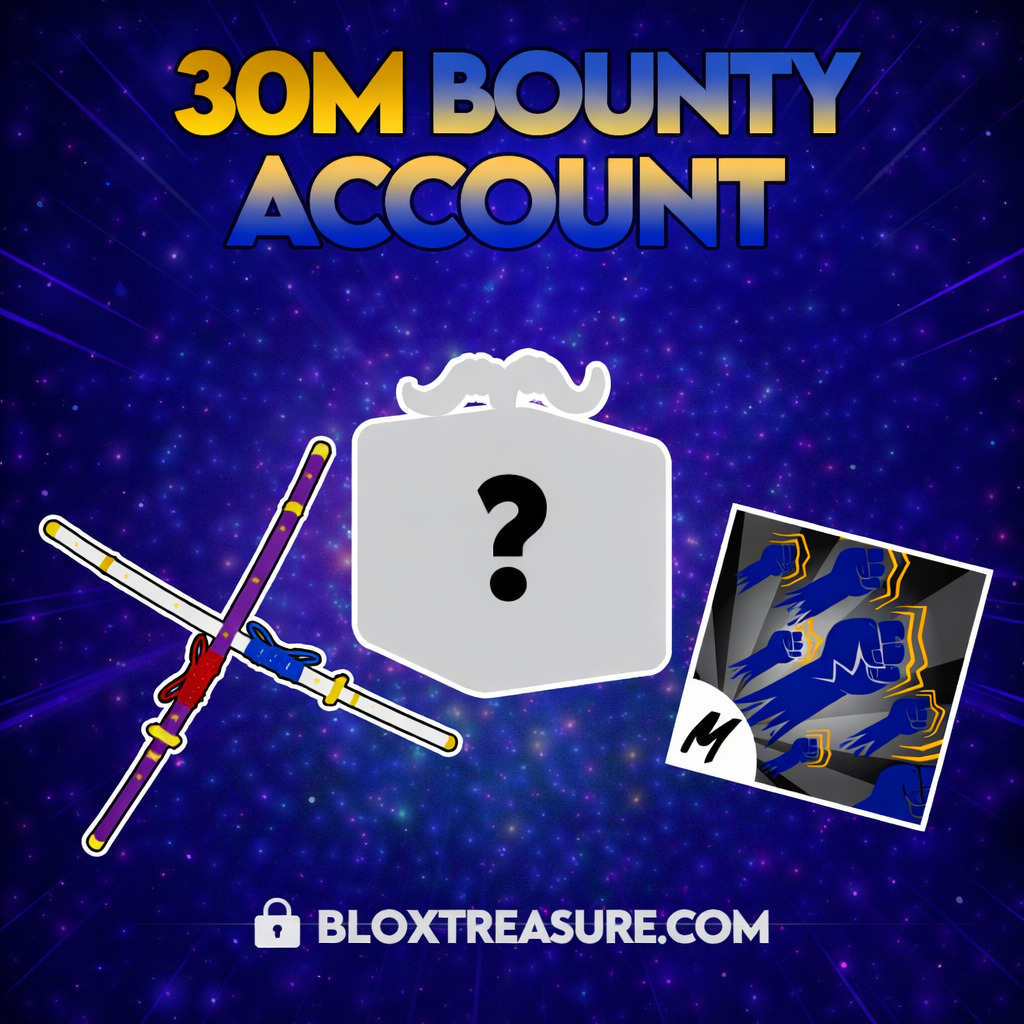 🔥 30M BOUNTY + FULL Random V4 🔥 Blox Fruits Account