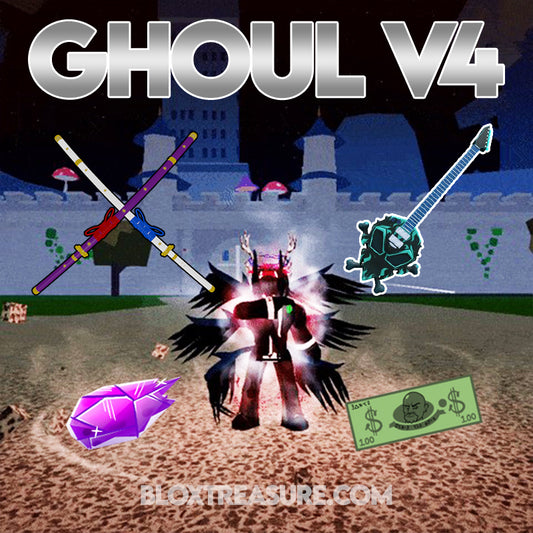 🔥 FULL Ghoul V4 🔥 Blox Fruits Account
