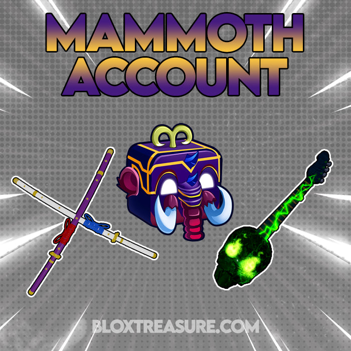 🔥 OP MAMMOTH 🔥 Blox Fruits ACCOUNT