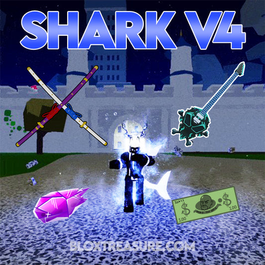 🔥 FULL Shark V4 🔥 Blox Fruits Account