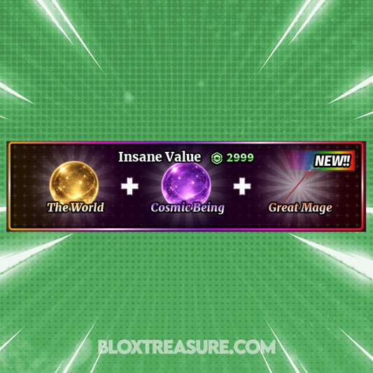 🔥 The World + Cosmic Being + Great Mage | Sailor Piece